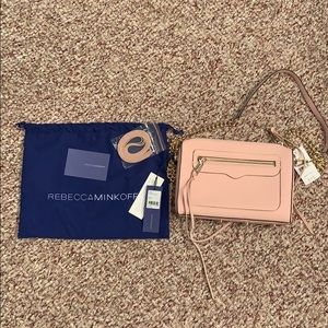 Rebecca Minkoff Baby Pink Avery Crossbody Bag